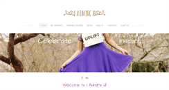 Desktop Screenshot of iadmireu.com